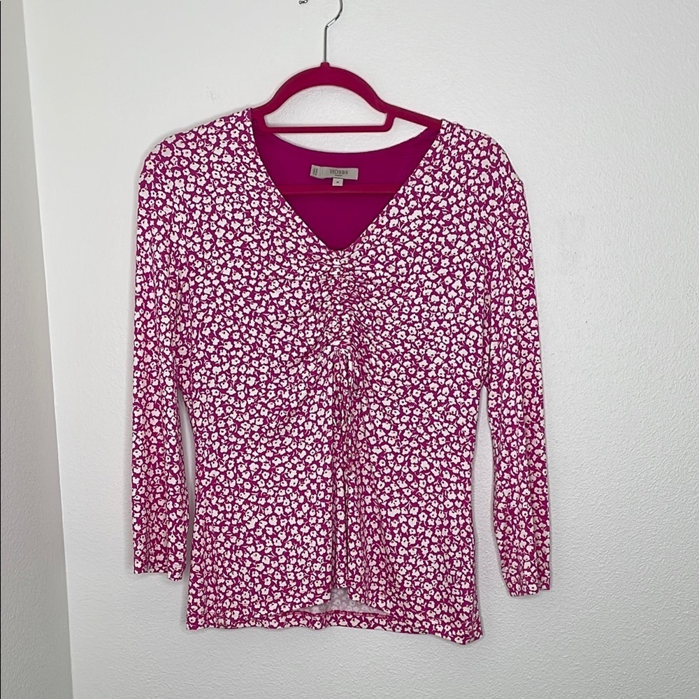 NWOT Hobbs London Simmy V-neck Top - Picture 4 of 12